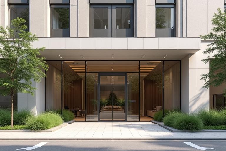 Office exterior view for fallback map